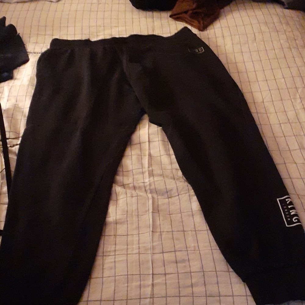 Black sweatpants